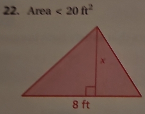 Area <20ft^2