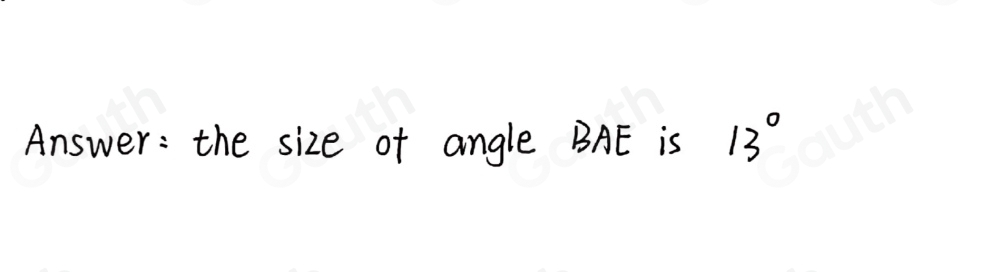 Solved: 4 CBE is a straight line. Angle BAD=128° Angle AEB=39° Find the ...