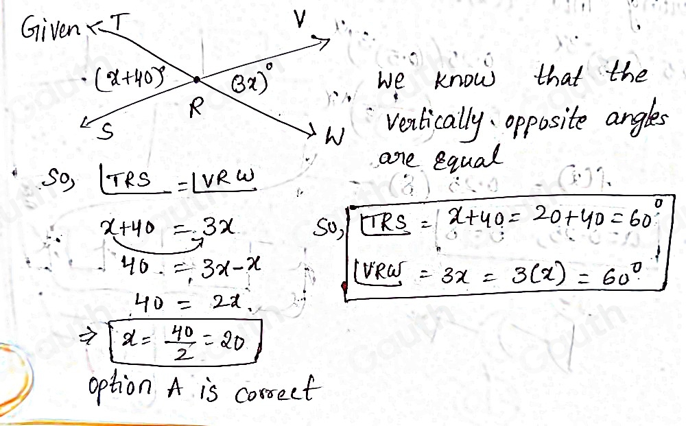 Solved: Linear Pairs and Vertical Angles Pre-Test Active 1 2 3 4 5 6 7 ...