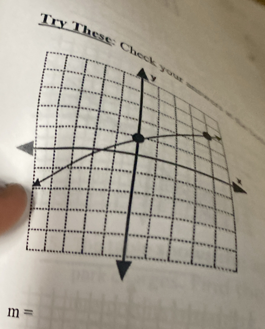 Try These
m=