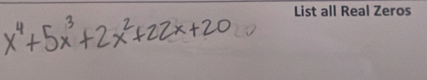 x^4+5x^3+2x^2+22x+20