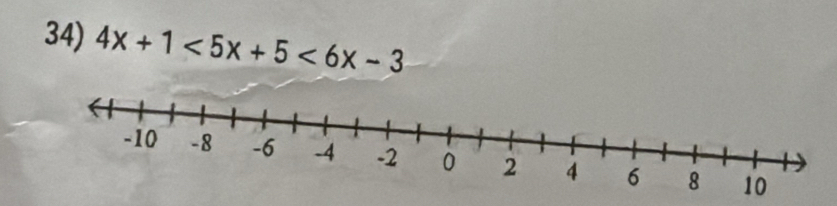 4x+1<5x+5<6x-3</tex>