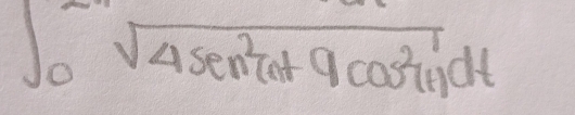 ∈t _0^(2sqrt(4sec ^2)ua^2+1)dt)