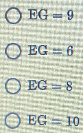 EG=9
EG=6
EG=8
EG=10