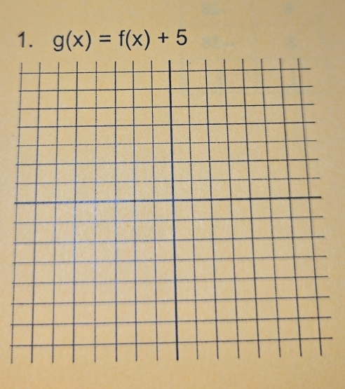 g(x)=f(x)+5