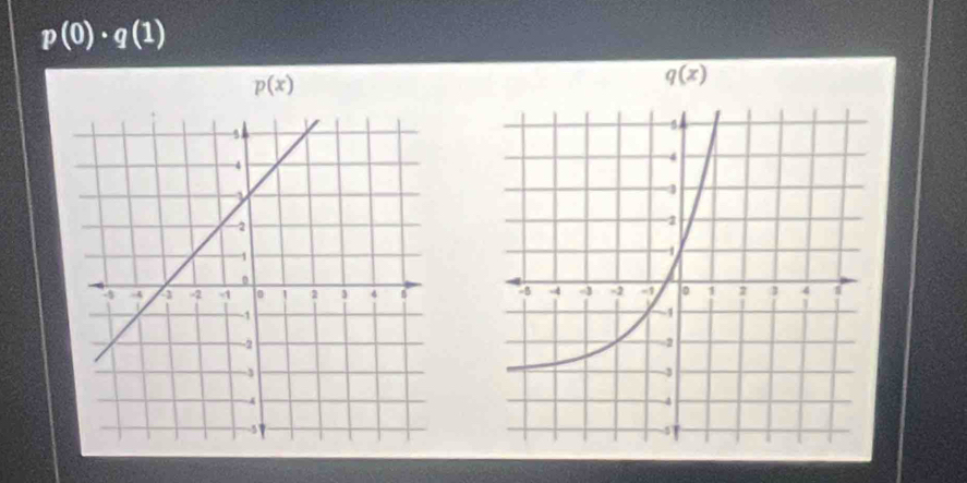 p(0)· q(1)
p(x)
q(x)