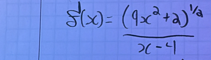 g'(x)=frac (4x^2+2)^1/2x-4