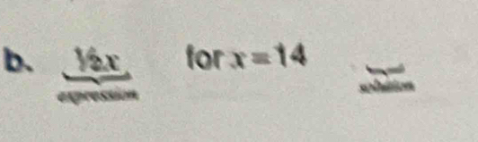 (6) for x=14