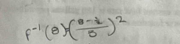 f^(-1)(8)=( (8-t)/3 )^2