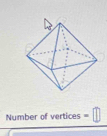 Number of vertices =□