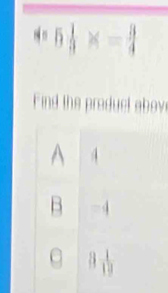  1 f x= 3/4 
1 1/12 