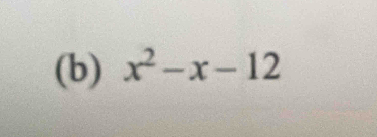 x^2-x-12