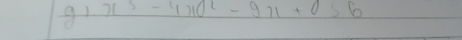 g1 π^3-4)10^2-9π +036