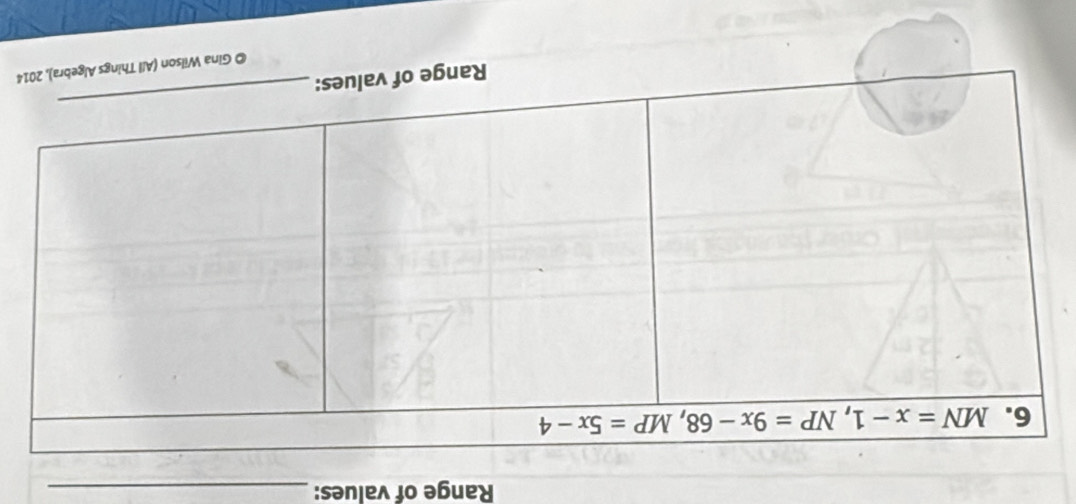 Range of values:_
14