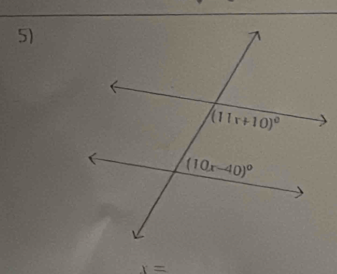 x=