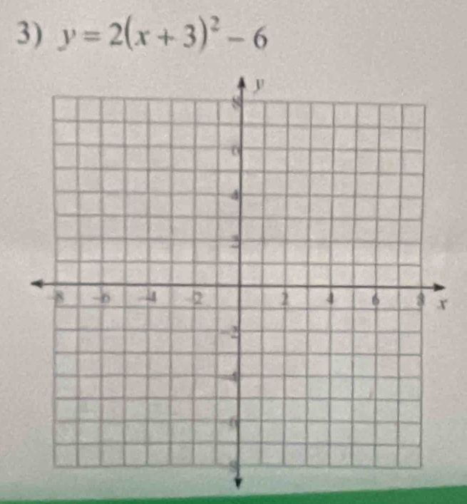 y=2(x+3)^2-6