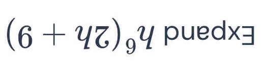 (6+47)_9^((qpue) / . dxexists)