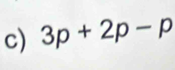 3p+2p-p