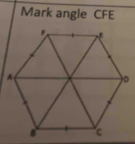 Mark angle CFE