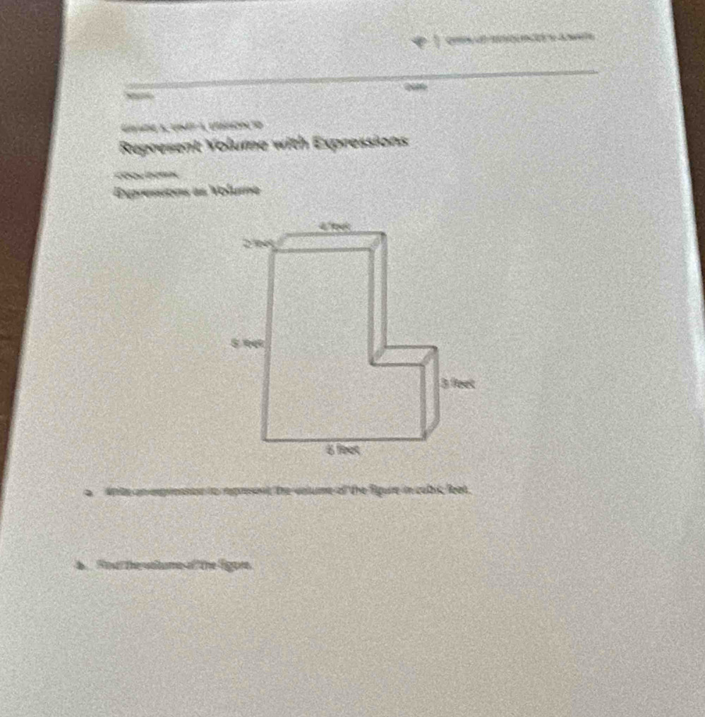 Solved: om Represent Volume with Expressions Expressions as Volume me ...