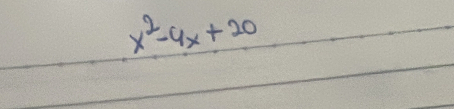 x^2-4x+20