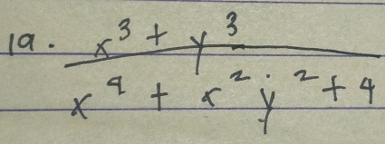  (x^3+y^3)/x^4+5^2y^2+4 