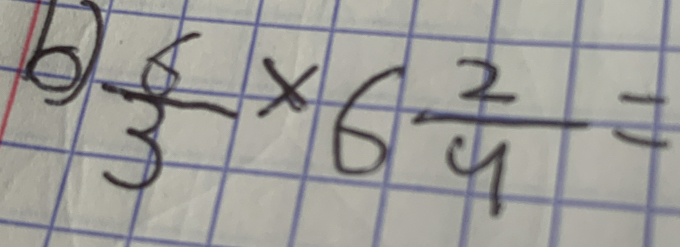  6/3 * 6 2/4 =