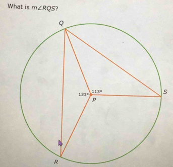 What is m∠ RQS 2
s
R