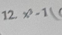 x^3-1  1/3 