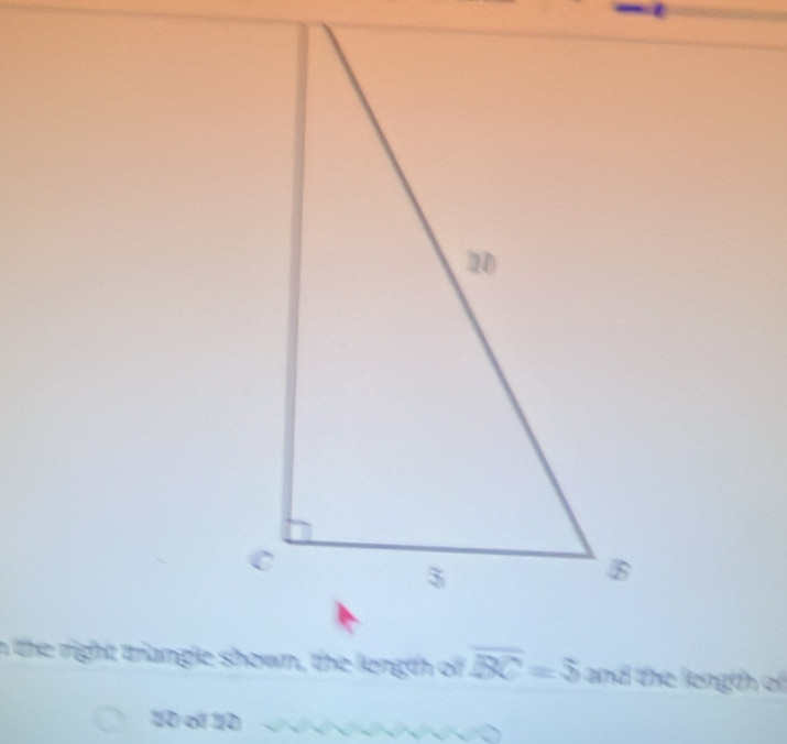 overline BC=3 and the length of
10 ol 10