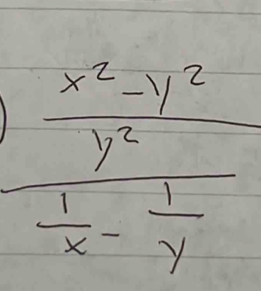 frac  (x^3-y^2)/y^2 - 1/x - 1/y 