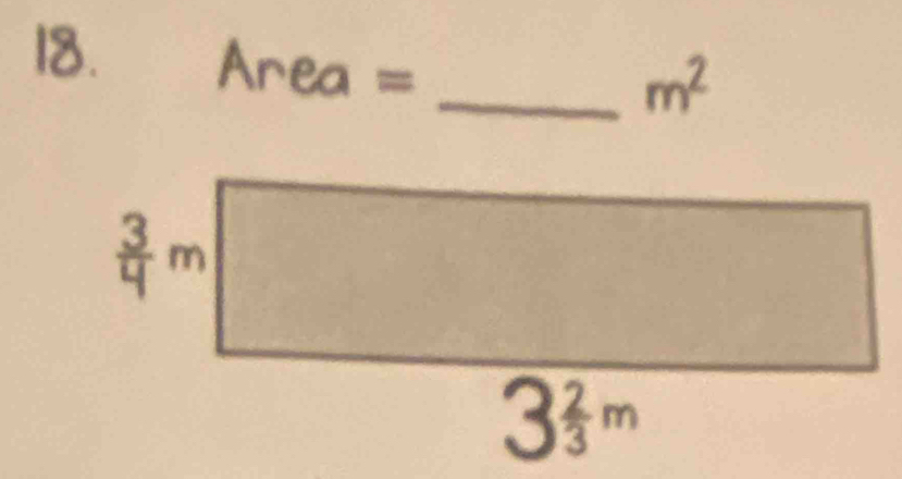 Area=
_ m^2