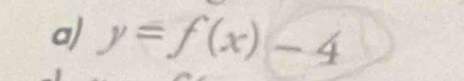 y=f(x)-4