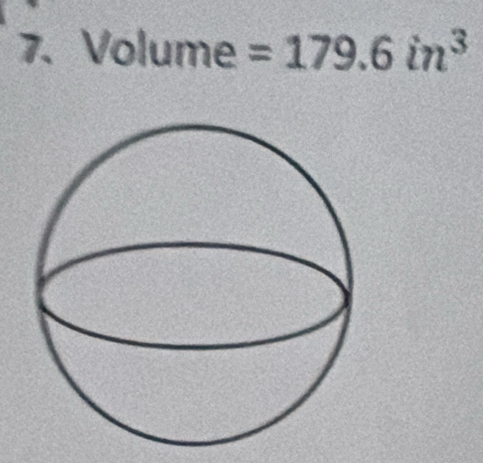 Volume =179.6in^3