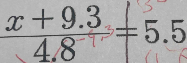 ±8÷ =5.5