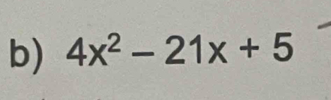 4x^2-21x+5