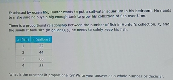Fascinated by ocean life, Hunter wants to put a saltwater aquarium in ...