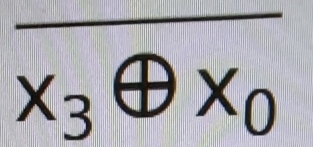 (-3,4)
overline x_3oplus x_0