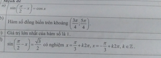 Mệnh đề
a
b
)
[ ]