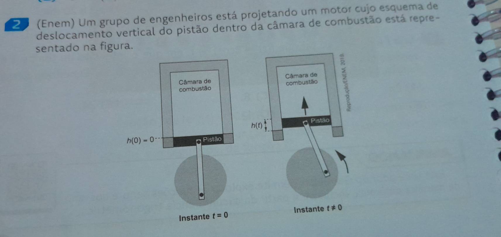 Solved: 20 (Enem) Um grupo de engenheiros está projetando um motor cujo ...