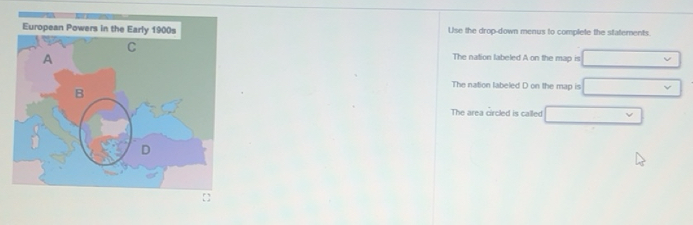 Solved: Use the drop-down menus to complete the statements. The nation ...