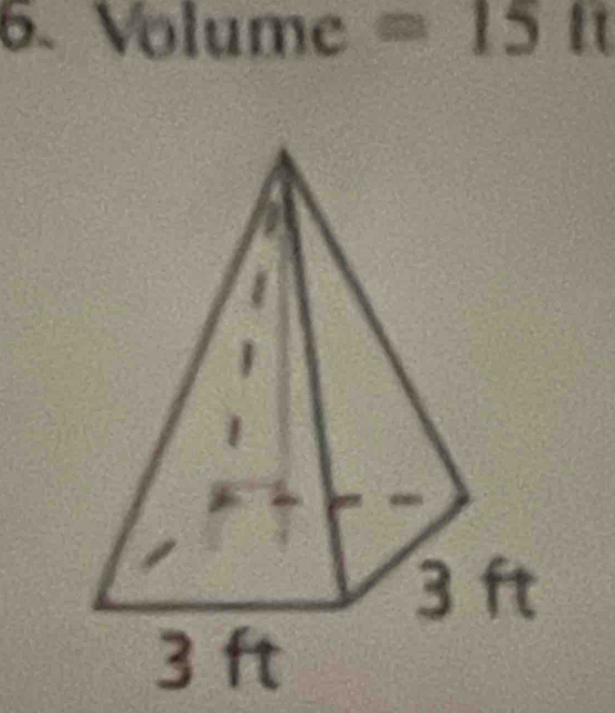 6 w olun ne =15ft