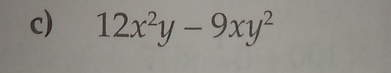 12x^2y-9xy^2