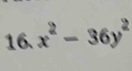 16.x^2-36y^2