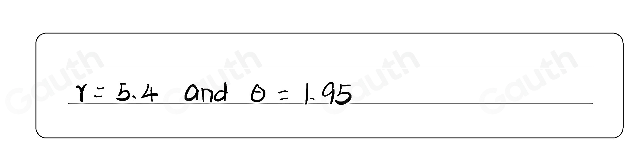 Solved: Find the polar coordinates of r and θ for the complex number -2 ...