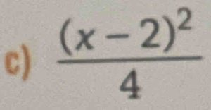 frac (x-2)^24