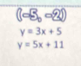 (cos θ _0,-2))
y=3x+5
y=5x+11