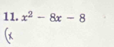 x^2-8x-8