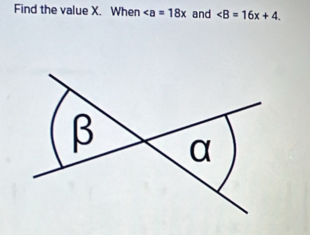 Find the value X. When and .