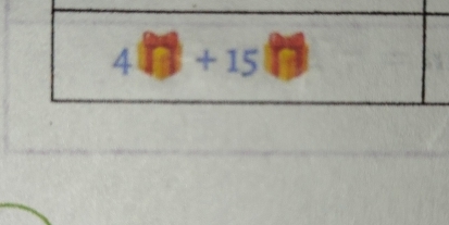 4□ +15□